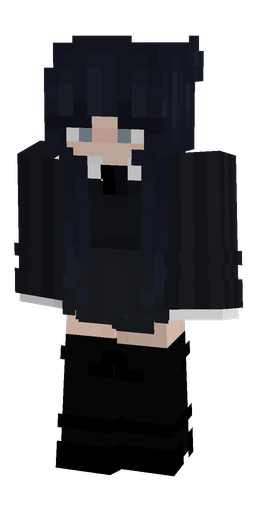 Black skin: body, front render