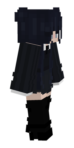Black skin: body, right side render