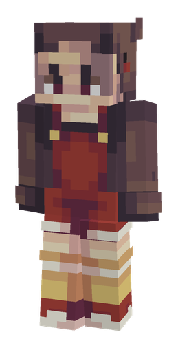 Black skin: body, front render