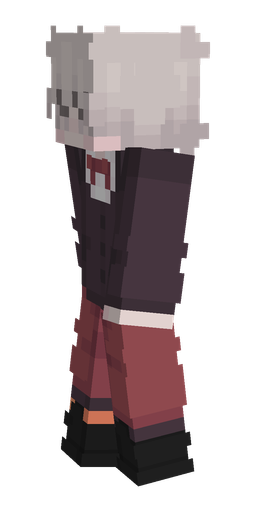 Black skin: body, left side render