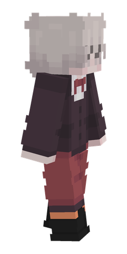 Black skin: body, right side render