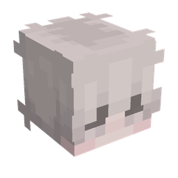 Black skin: head render