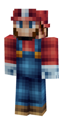 Blue skin: body, front render