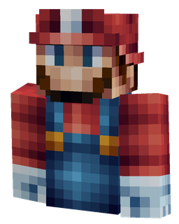 Blue skin: bust render