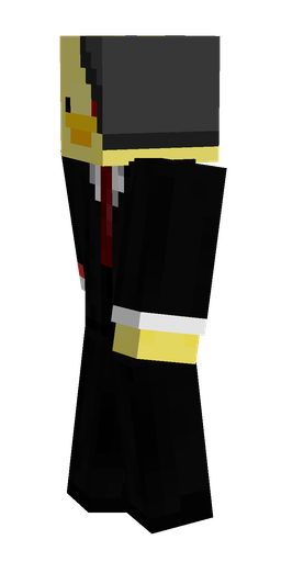 Black skin: body, left side render
