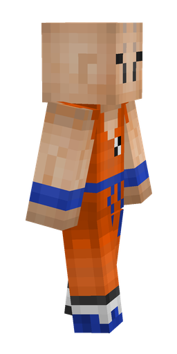 Brown skin: body, right side render