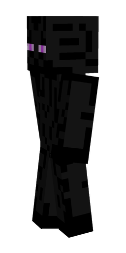 Black skin: body, left side render