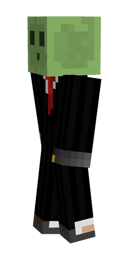 Black skin: body, left side render