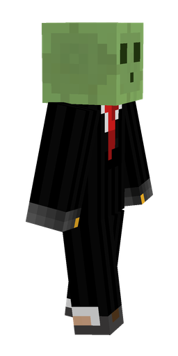 Black skin: body, right side render