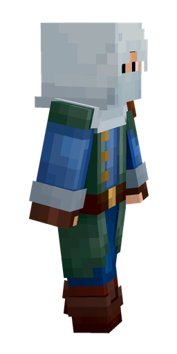 Black skin: body, right side render