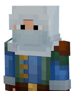 Black skin: bust render