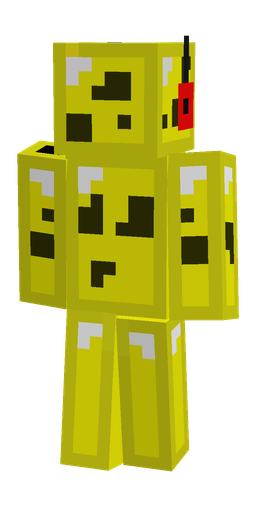 Classic skin: body, back render