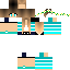 Blue skin: raw texture render