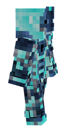 Black skin: body, right side render
