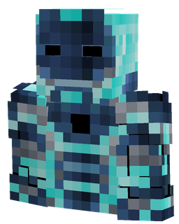 Black skin: bust render
