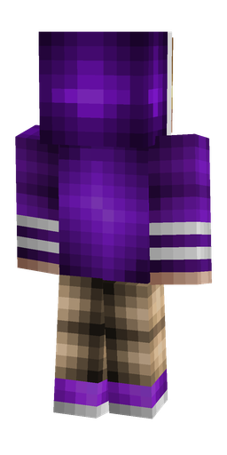 Brown skin: body, back render