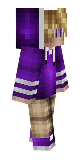 Brown skin: body, right side render