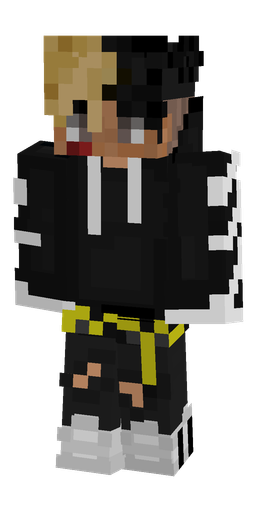 Black skin: body, front render