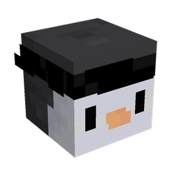 Black skin: head render