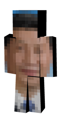 Black skin: body, front render