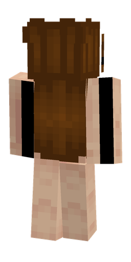 Brown skin: body, back render