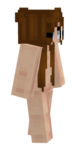 Brown skin: body, right side render