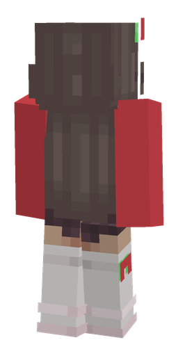 Gray skin: body, back render