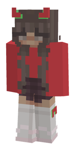 Gray skin: body, front render