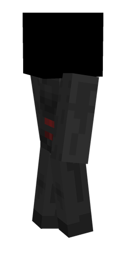Black skin: body, left side render