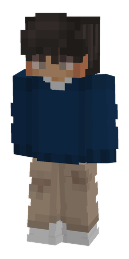 Black skin: body, front render