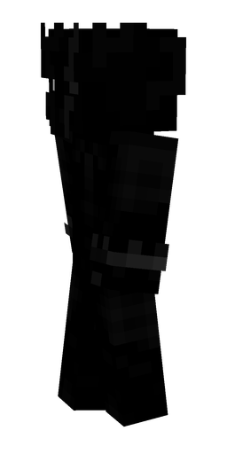 Black skin: body, left side render