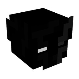 Black skin: head render