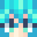 Blue skin: face render