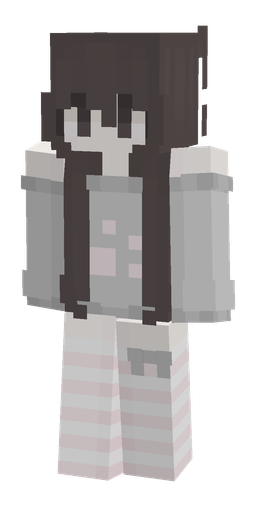 Black skin: body, front render