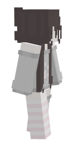 Black skin: body, right side render