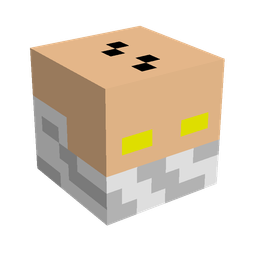 Brown skin: head render