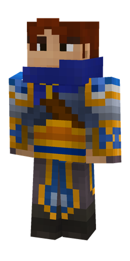 Black skin: body, front render