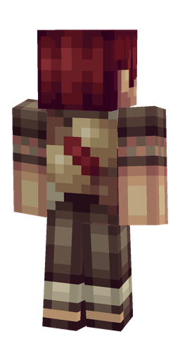 Classic skin: body, back render