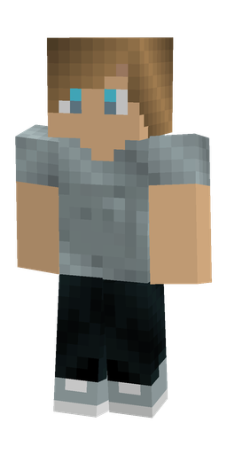 Black skin: body, front render