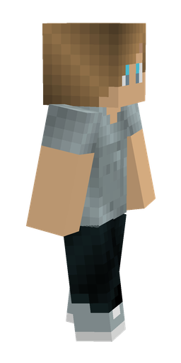 Black skin: body, right side render