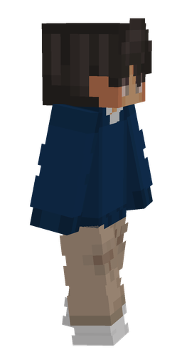 Black skin: body, right side render