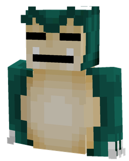 Blue skin: bust render