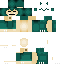 Blue skin: raw texture render