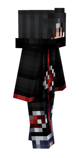 Black skin: body, right side render