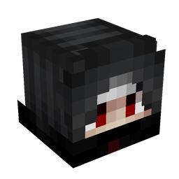 Black skin: head render