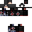 Black skin: raw texture render
