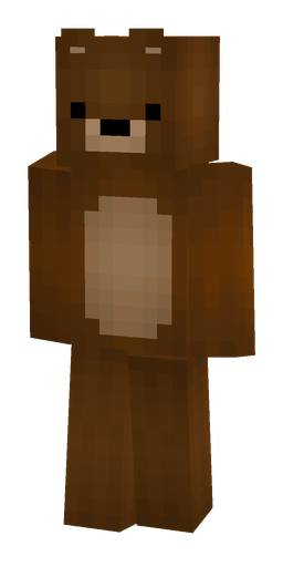 Brown skin: body, front render