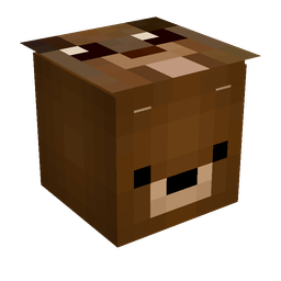 Brown skin: head render