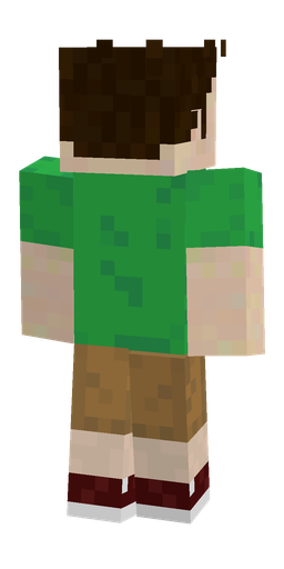 Classic skin: body, back render