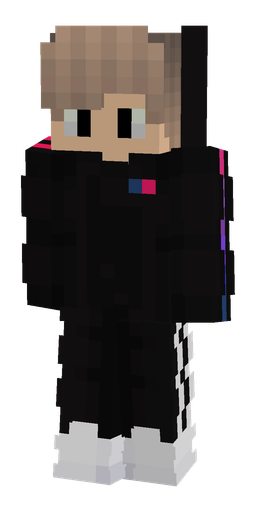 Black skin: body, front render